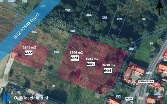 Działki bud. na osiedlu - Wilczków Ostatnie w tej cenie!