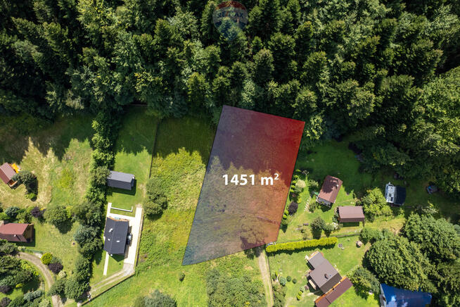 Działka inwestycyjna w leśnym zaciszu, Targoszów