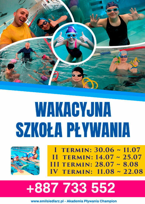 Wakacyjna Szkoła Pływania Nowy Sącz - Chełmiec