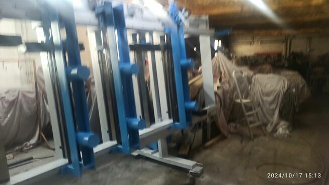 Prasa do klejonki hydraulika ścisk pionowy Hess