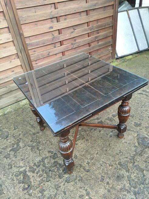 Stół rozkładany eklektyczny drewniany WYPRZEDAŻ!