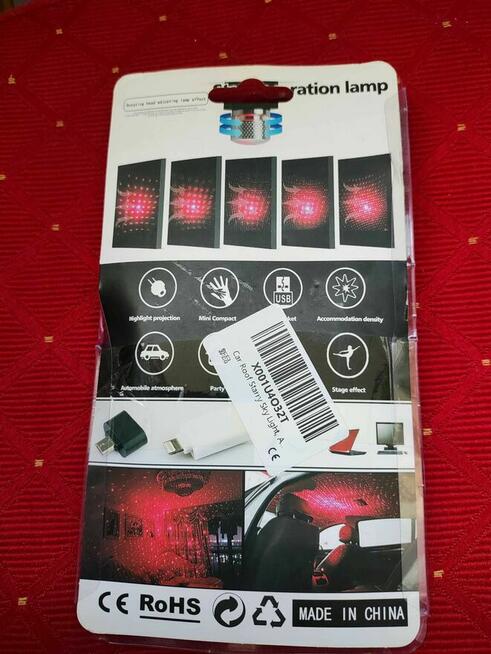 Projektor Gwiazd LED USB wyświetlacz na ścianę sufit