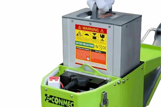 Zacieraczka akumulatorowa CONMEC CT430E 75cm NOWA