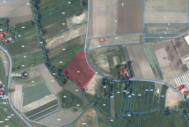 Nowa Huta Kościelniki działki rekreacyjne od 8 ar do 30 ar.