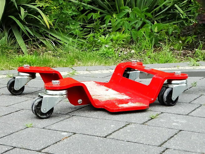 Platforma do przemieszczania motocykli do 400 kg pod stopkę