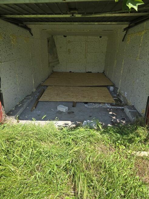 Sprzedam garaz blaszany odbior we własnym zakresie