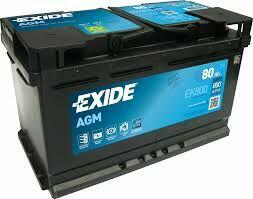 Akumulator 80Ah 800A Exide Agm Darmowa dostawa i montaż
