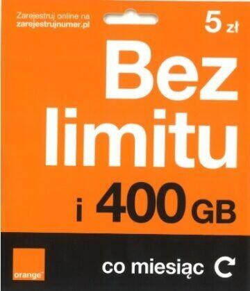 Orange zarejestrowane klarty SIM do komórki startery prepaid