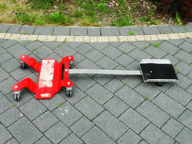 Platforma do przemieszczania motocykli do 400 kg pod stopkę