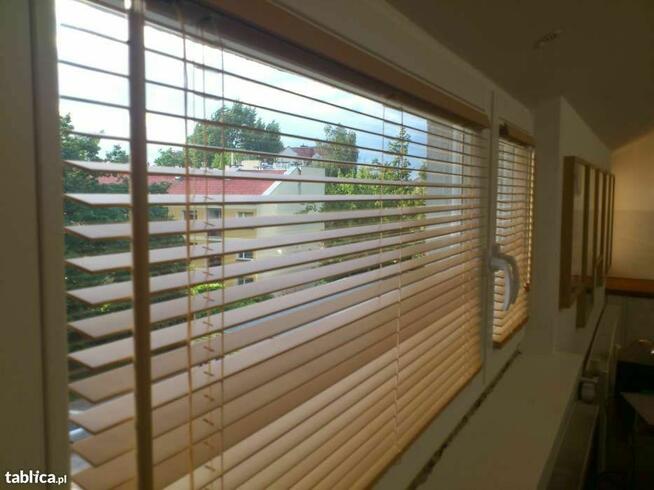 żaluzje drewniane Bambusowe Piaseczno Warszawa Na wymiar 50m