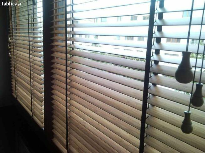 żaluzje drewniane Bambusowe Piaseczno Warszawa Na wymiar 50m
