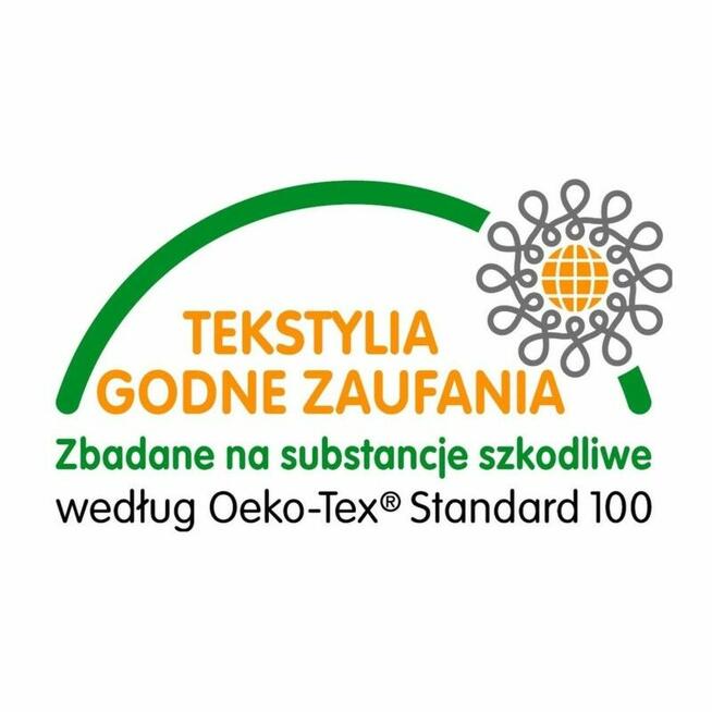 Bawełniana Poszewka Na Poduszkę – Białe Kwiaty na Czarnym Tle