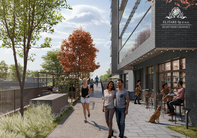 Mieszkanie 41,01m2 + ogórd i taras  widokiem na Odrę/Kleczków