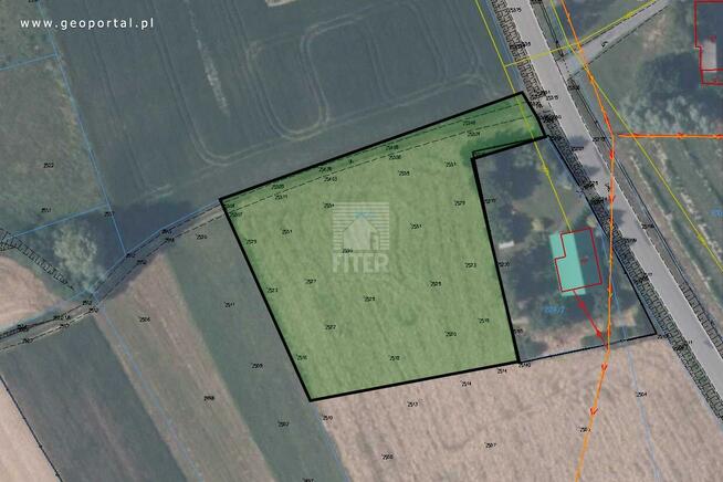 Działka budowlana Złota gm. Czchów