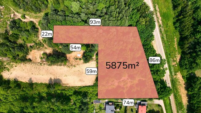 Działka Sumina gm. Lyski