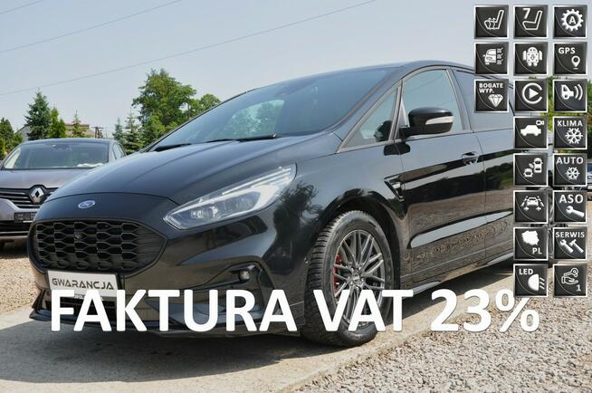 Ford S-Max st line*kamera cofania*skóra*190ps*automat*7os*android*full led*sony*