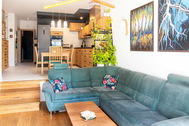 4p mieszkanie z ogródkiem w pięknej szeregówce