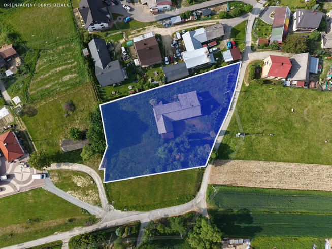 Dom na dużej działce Toporzysko, gmina Jordanów