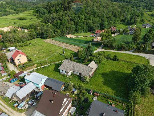 Dom na dużej działce Toporzysko, gmina Jordanów