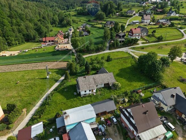 Dom na dużej działce Toporzysko, gmina Jordanów