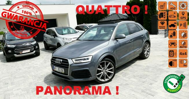 Audi Q3 Quattro! S-Line! Panorama! Gwarancja!