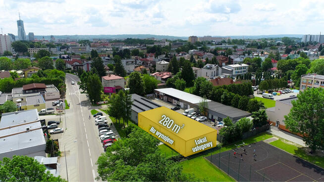 Nowy lokal usługowy 280 m2 do wynajęcia