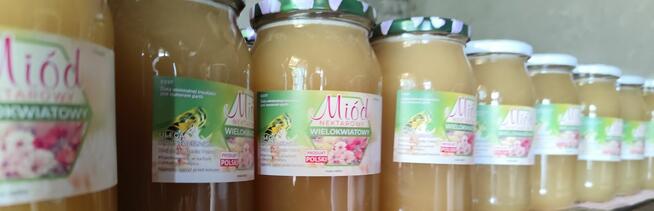 Miód wielokwiat z własnej pasieki