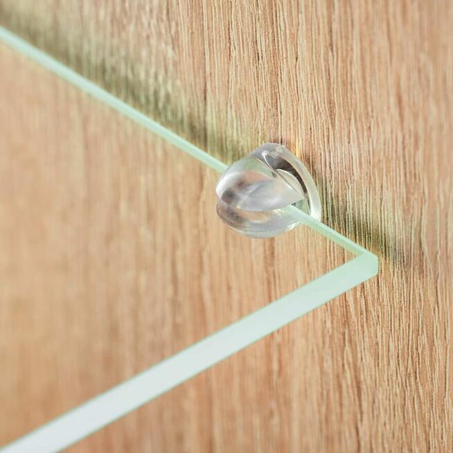 Meblościanka pod TV z oświetleniem LED, dąb sonoma vidaXL