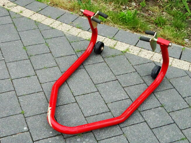 Podnośnik motocyklowy stojak tył.