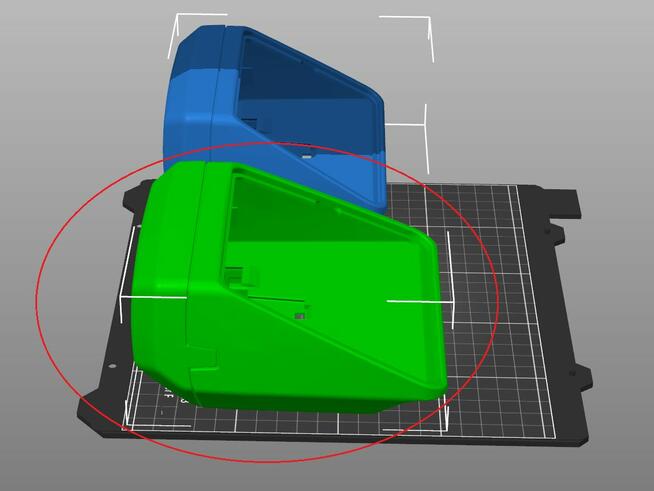 Lampa stop C126 C124 wersja USA. Obudowa+klosz