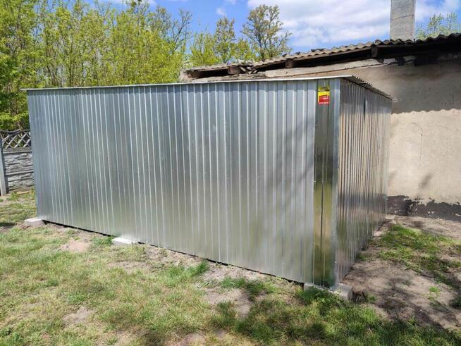 GARAŻE BLASZANE 3x5- 2 GATUNEK PRODUCENT