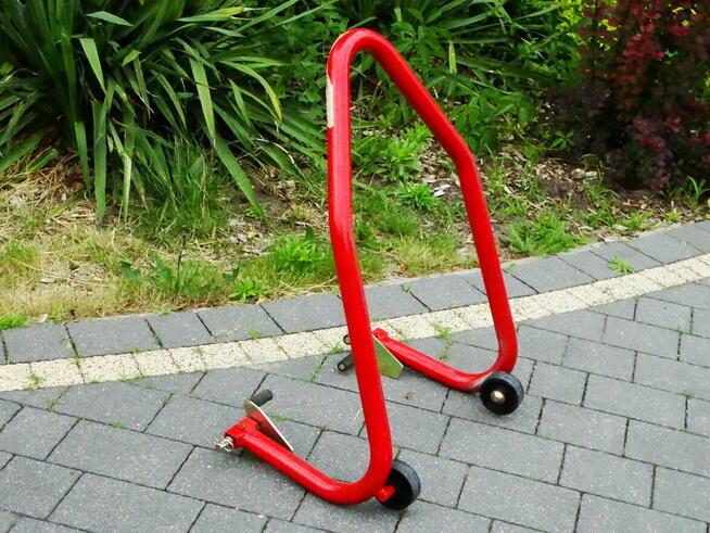 Podnośnik motocyklowy stojak tył.