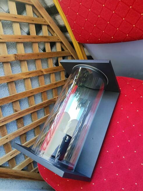 Lampa Ścienna na ścianę Elewacyjna czarna zewnętrzna Eglo