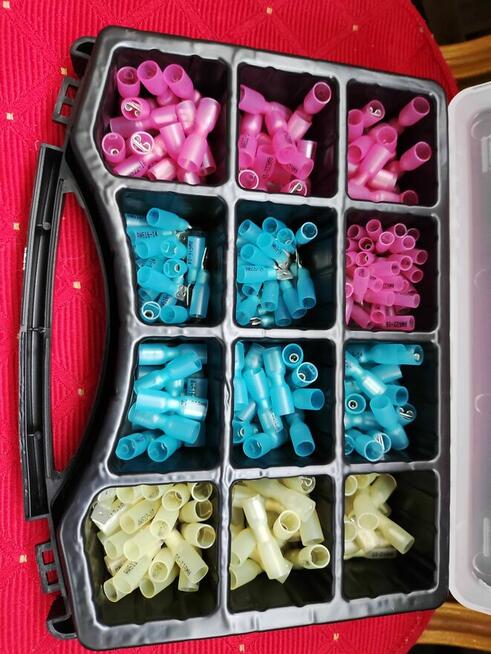 Konektory Elektryczne Złącza termokurczliwe Wirefy zaciski