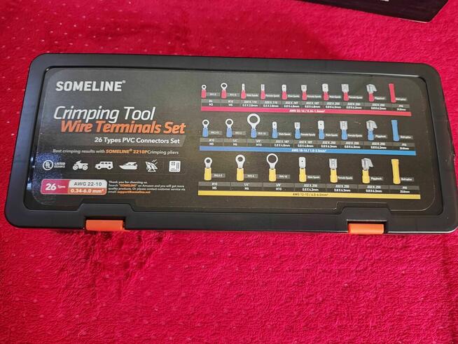 Zaciskarka do zaciskania przewodów elektr Szczypce Konektory