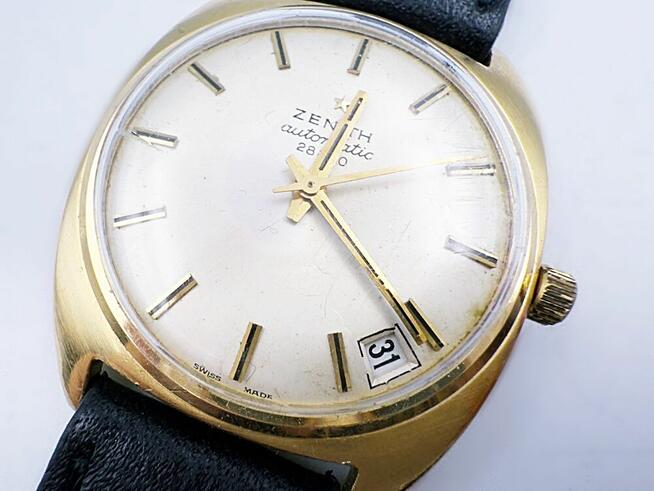 ZŁOTY ZEGAREK ZENITH 28800 PR 750 18K