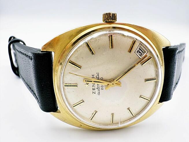 ZŁOTY ZEGAREK ZENITH 28800 PR 750 18K