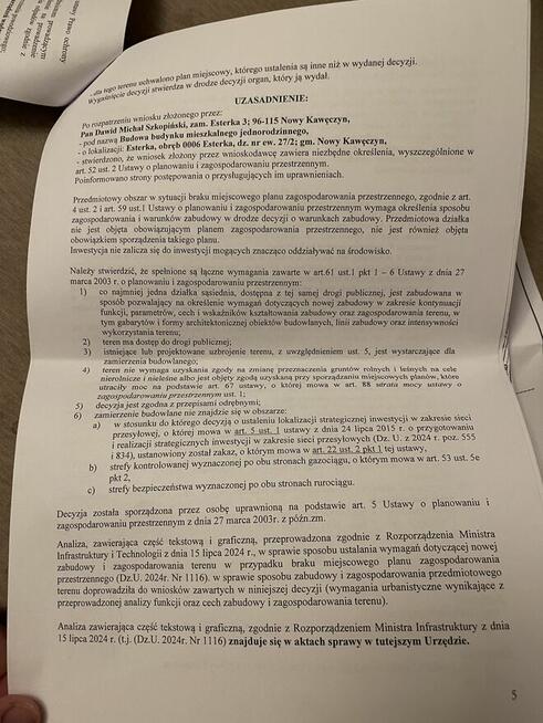 Sprzedam działkę 35 minut jazdy od Warszawy