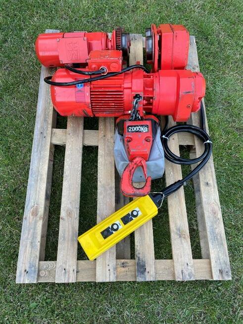 Wciągnik 2T SEW suwnica wciągarka demag elektrowciąg wyciągn