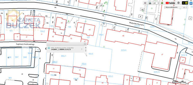 Działka budowlana Sochaczew, Władysława Reymonta