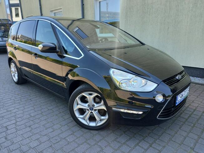 Ford S-Max 2.0Tdci 140KM Titanium Skóry Ledy Nawigacja 2Kpl Kół 100%Bezwypadkowy