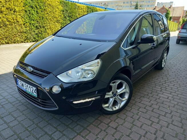 Ford S-Max 2.0Tdci 140KM Titanium Skóry Ledy Nawigacja 2Kpl Kół 100%Bezwypadkowy