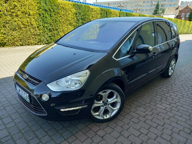 Ford S-Max 2.0Tdci 140KM Titanium Skóry Ledy Nawigacja 2Kpl Kół 100%Bezwypadkowy