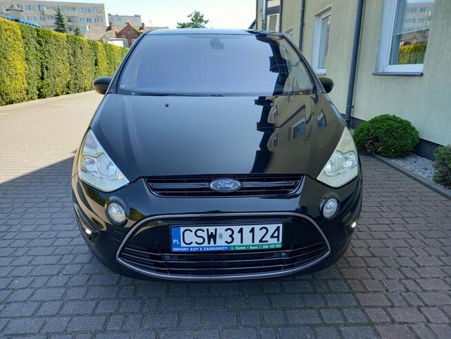Ford S-Max 2.0Tdci 140KM Titanium Skóry Ledy Nawigacja 2Kpl Kół 100%Bezwypadkowy