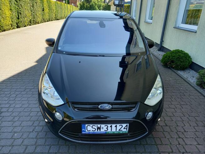 Ford S-Max 2.0Tdci 140KM Titanium Skóry Ledy Nawigacja 2Kpl Kół 100%Bezwypadkowy