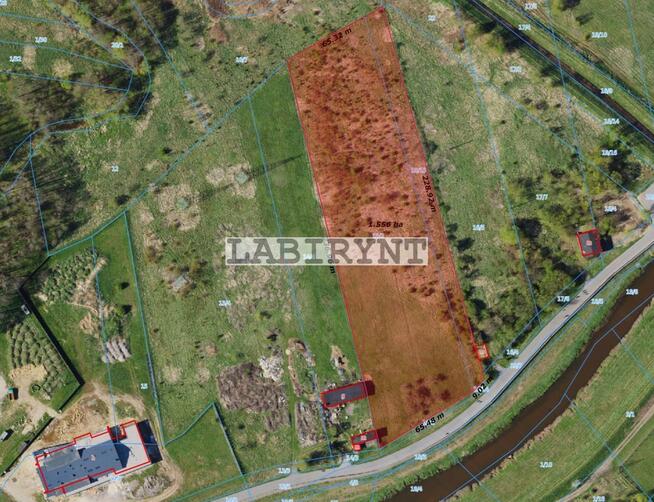 Działka 1,6 ha, ul. Drogowców, wymiary 65x230