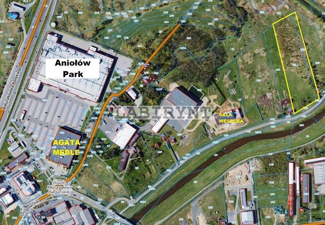 Działka 1,6 ha, ul. Drogowców, wymiary 65x230