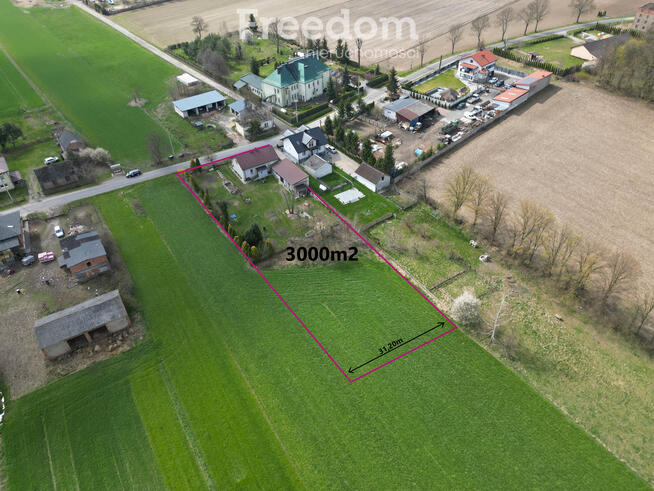 Dom 80 m2 na działce 3000 m2 Rezerwacja