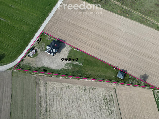 Dom w budowie 171m2 na dużej działce 4000m2 Witów