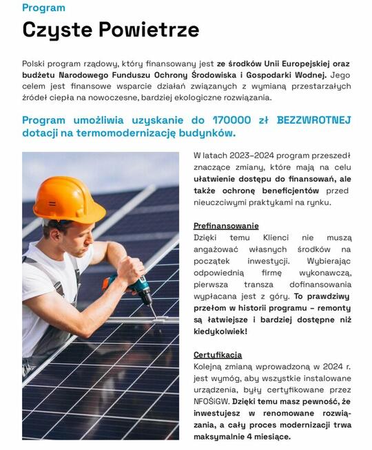 Dotacja na remont domu z programu Czyste Powietrze